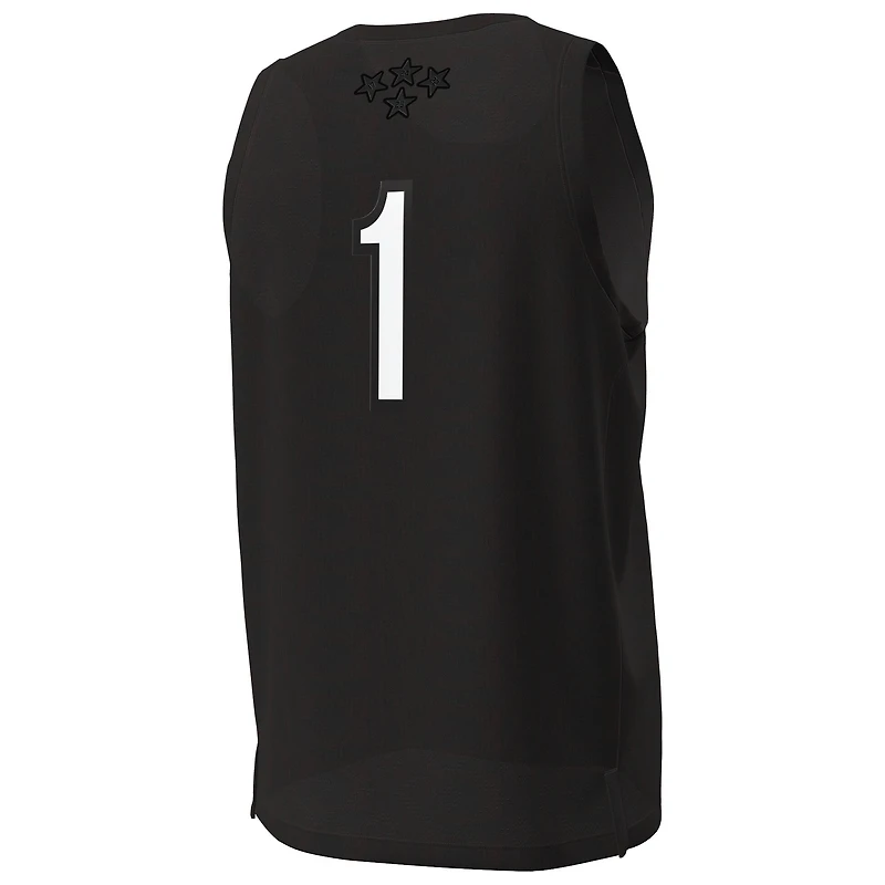 Maillot de basketball réplique Under Armour noir pour femmes des Gamecocks Caroline du Sud n° 1