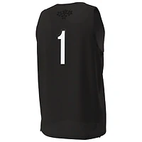 Maillot de basketball réplique Under Armour noir pour femmes des Gamecocks Caroline du Sud n° 1
