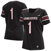 Women's Under Armour  Black South Carolina Gamecocks Replica Football Jersey
