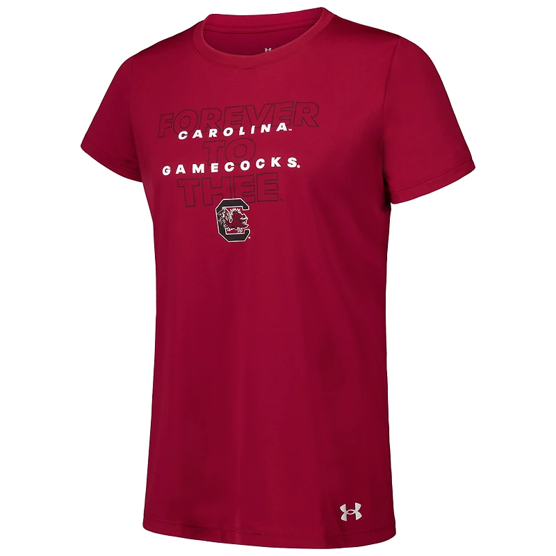 T-shirt Performance Under Armour Garnet South Carolina Gamecocks pour femme