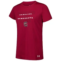 T-shirt Performance Under Armour Garnet South Carolina Gamecocks pour femme