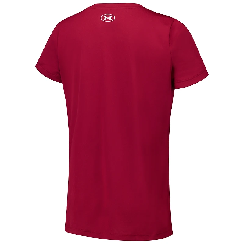 T-shirt Performance Under Armour Garnet South Carolina Gamecocks pour femme
