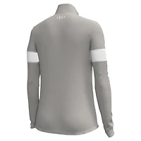 Haut gris à quart de zip Under Armour pour femmes des Gamecocks Caroline du Sud Gameday Challenger