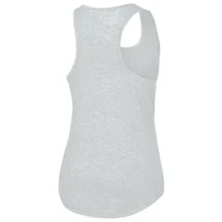 Débardeur tri-mélange Breezy Racerback des Gamecocks de Caroline du Sud Heather Grey pour femmes