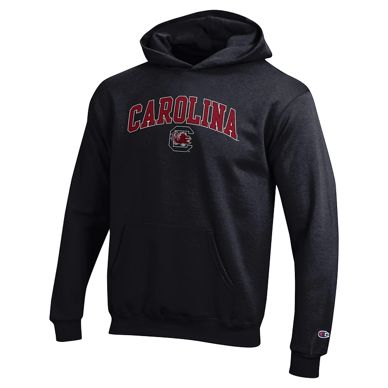 Youth Champion Black South Carolina Gamecocks Campus Pullover Hoodie