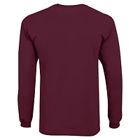 T-shirt à manches longues avec logo vieilli Garnet South Carolina Gamecocks, champion des jeunes