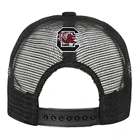 Casquette ajustable Youth Outerstuff Grenat/Crème South Carolina Gamecocks Modern Fan Trucker