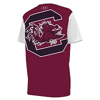 T-shirt Gamecocks de Caroline du Sud pour jeunes Under Armour blanc/grenat