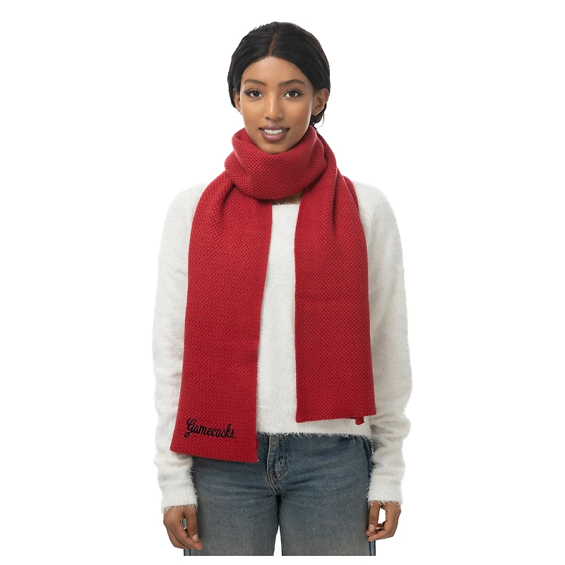 ZooZatz Garnet South Carolina Gamecocks Fashion Knit Scarf