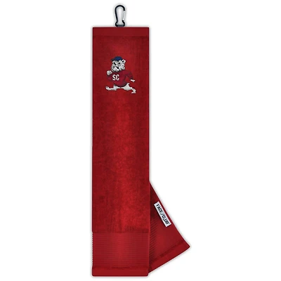 WinCraft South Carolina State Bulldogs Serviette de golf brodée à trois volets