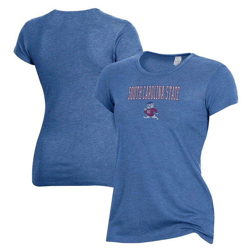 T-shirt bleu « The Keepsake » pour femme, motif Bulldogs de Caroline du Sud