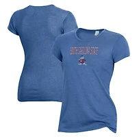 T-shirt bleu « The Keepsake » pour femme, motif Bulldogs de Caroline du Sud