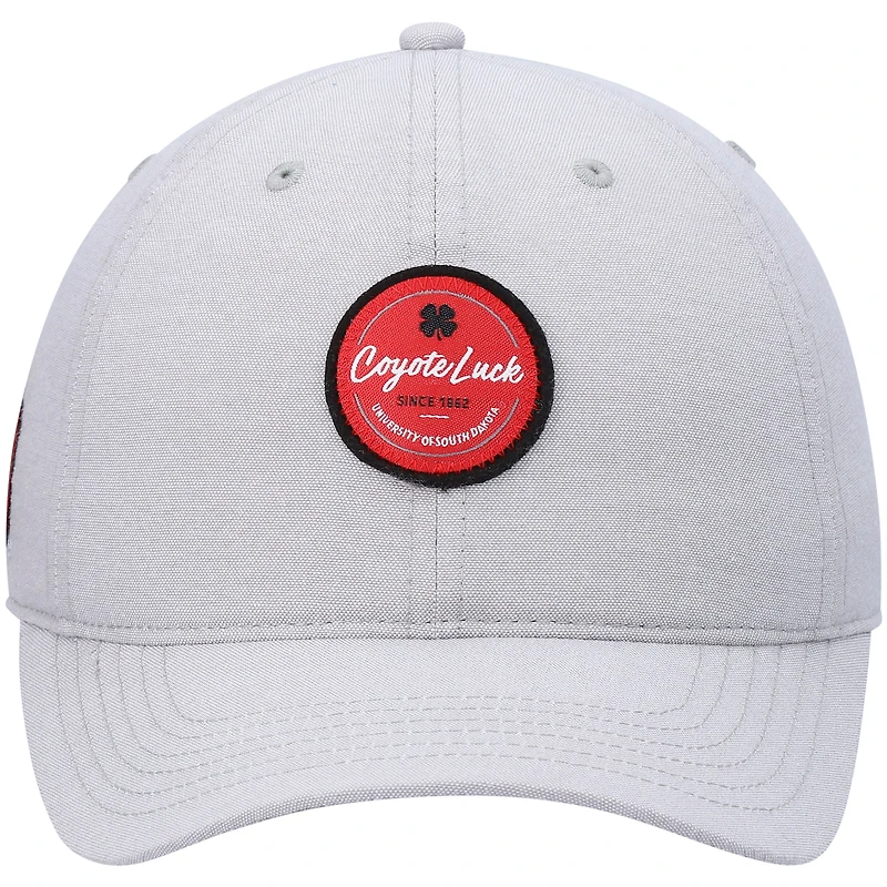 Men's Gray South Dakota Coyotes Oxford Circle Adjustable Hat