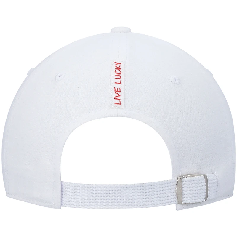 Men's White South Dakota Coyotes Dream Adjustable Hat