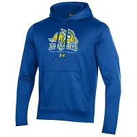 Men's Under Armour Blue South Dakota State Jackrabbits Logo Fleece Pullover Hoodie