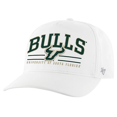 Casquette réglable '47 White South Florida Bulls Roscoe Hitch pour hommes