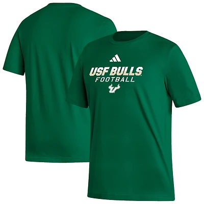 T-shirt adidas vert Fresh pour homme des South Florida Bulls