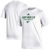 Men's adidas  White South Florida Bulls Fresh T-Shirt