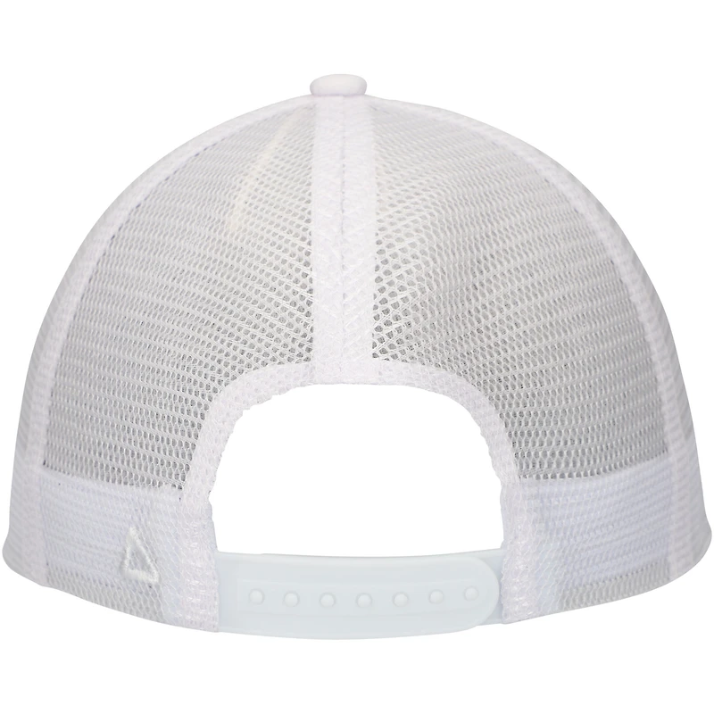 Casquette réglable Ahead White South Florida Bulls Brant Trucker pour hommes