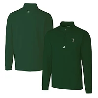 Haut extensible DryTec à quart de zip pour homme, vert Hunter, des South Florida Bulls, Cutter & Buck