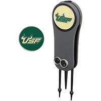 Outil de réparation de lame à interrupteur South Florida Bulls et deux marqueurs de balle
