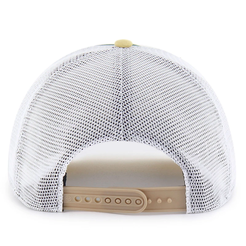 Youth '47 Green/Gold South Florida Bulls Super Stripe Hitch Adjustable Trucker Hat
