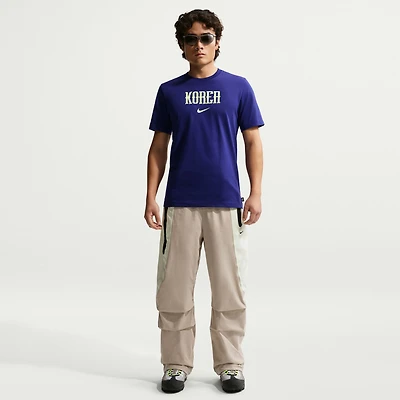 Men's Nike Purple South Korea National Team Wordmark T-Shirt