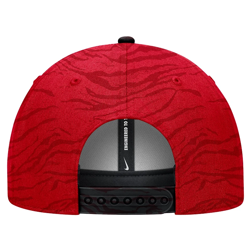 Casquette ajustable Nike rouge pour homme, équipe nationale de Corée du Sud Rise