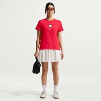 Women's Nike Red South Korea National Team Crest T-Shirt