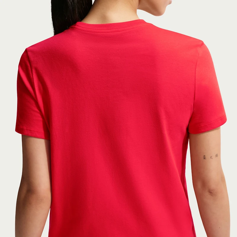 Women's Nike Red South Korea National Team Crest T-Shirt