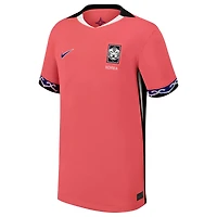 Maillot Nike Crimson pour jeunes de l'équipe nationale Corée du Sud 2025 à domicile