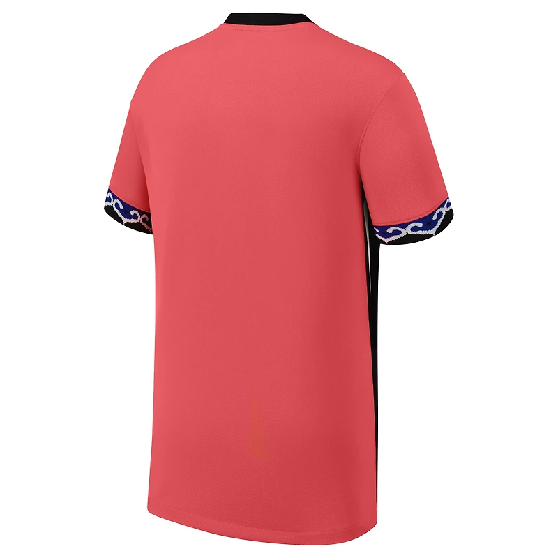 Maillot Nike Crimson pour jeunes de l'équipe nationale Corée du Sud 2025 à domicile