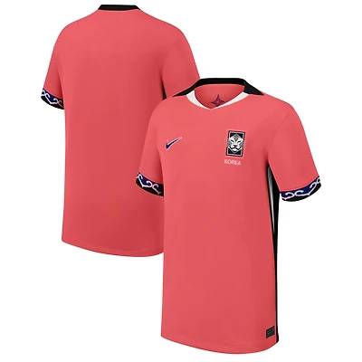 Maillot Nike Crimson pour jeunes de l'équipe nationale Corée du Sud 2025 à domicile