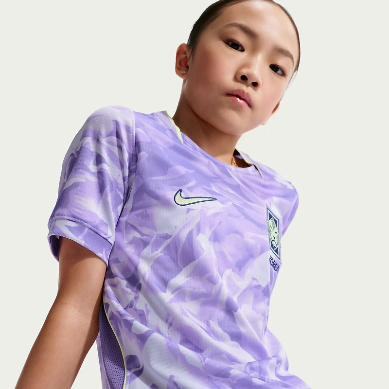 Maillot réplique domicile Nike rouge pour jeunes de l'équipe nationale Corée du Sud 2026