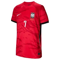 Youth Nike Son Heung-Min Red South Korea National Team 2026 Home Stadium Replica Jersey