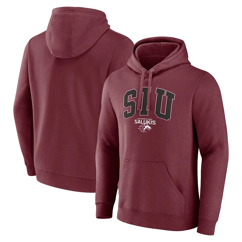 Men's Fanatics Maroon Southern Illinois Salukis Campus Hoodie