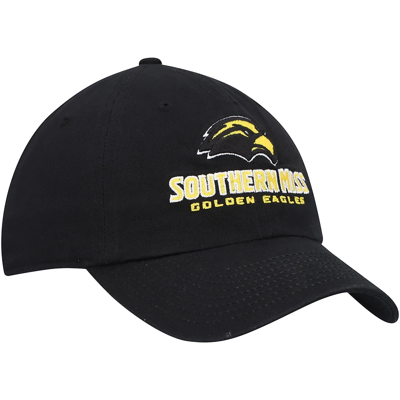 Casquette ajustable « 47 Black Southern Miss Golden Eagles Clean Up » pour homme