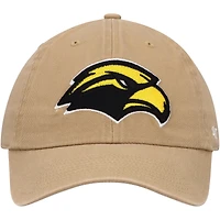 Casquette ajustable Clean Up '47 kaki Southern Miss Golden Eagles pour hommes
