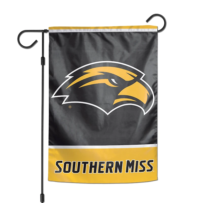 WinCraft Southern Miss Golden Eagles Drapeau de jardin double face 30,5 x 45,7 cm