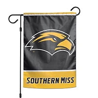 WinCraft Southern Miss Golden Eagles Drapeau de jardin double face 30,5 x 45,7 cm