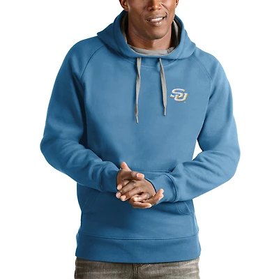 Sweat à capuche bleu clair Victory pour homme des Jaguars de l'Université Southern d'Antigua