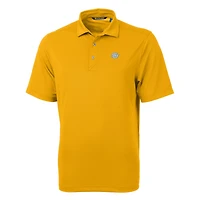 Polo en piqué écologique recyclé pour homme, couleur or, Cutter & Buck, Jaguars de l'Université du Sud, Virtue