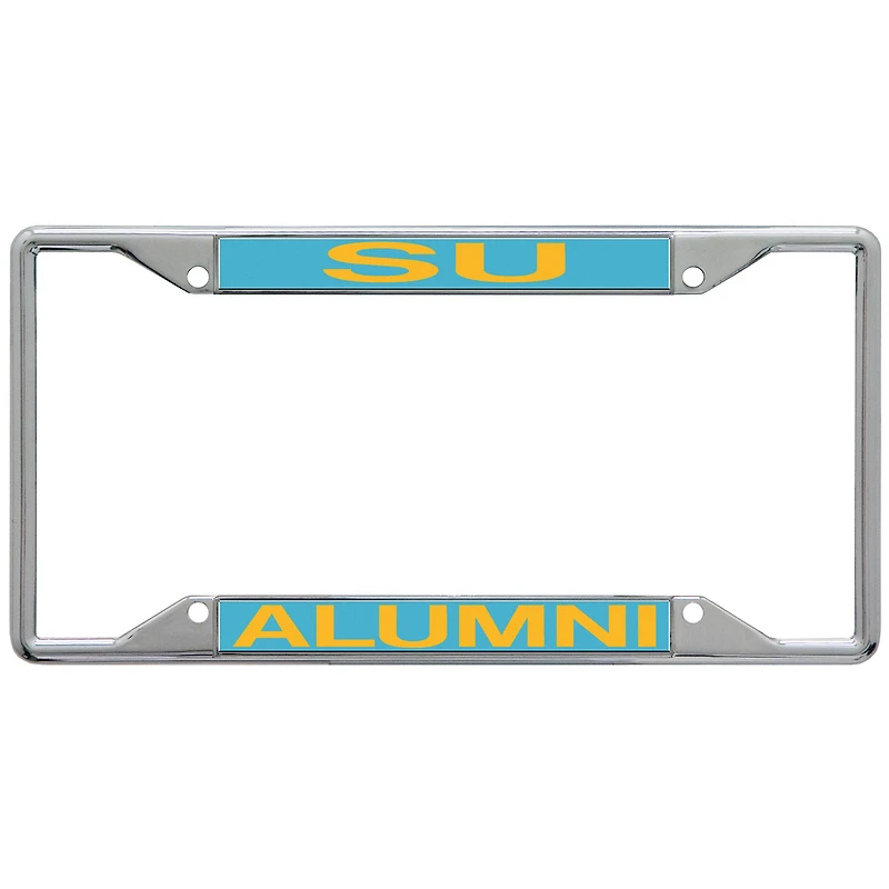 WinCraft Southern University Jaguars Alumni Printed Metal License Plate Frame