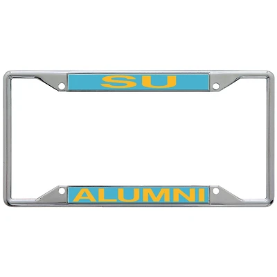 WinCraft Southern University Jaguars Alumni Printed Metal License Plate Frame