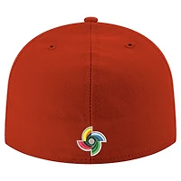 Men's New Era  Red Spain Baseball 2026 World Classic 59FIFTY Fitted Hat