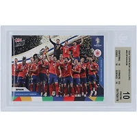 L'équipe nationale espagnole 2024 Topps est désormais vainqueur de l'UEFA Euro 2024 14.07.24 #59 BGS Carte authentifiée 10 - Sous-catégories 10, 9,5, 10, 10