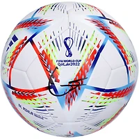 Ballon de football Adidas dédicacé par Gavi pour l'équipe nationale d'Espagne pour la Coupe du monde 2022