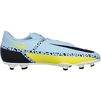 Chaussure Nike Phantom bleue et jaune dédicacée par Gavi pour l'équipe nationale d'Espagne