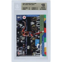 Lamine Yamal Spain National Team 2024 Topps Now UEFA Euro UEFA European Championship Record: Youngest Ever Goal Scorer At 16 Years & 362 Days #54 BGS Authenticated 10 Rookie Card - 10,10,10,9.5 Subgrades