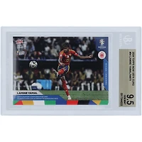 Lamine Yamal Spain National Team 2024 Topps Now UEFA Euro UEFA European Championship Record: Youngest Ever Goal Scorer At 16 Years & 362 Days #54 BGS Authenticated 9.5 Rookie Card